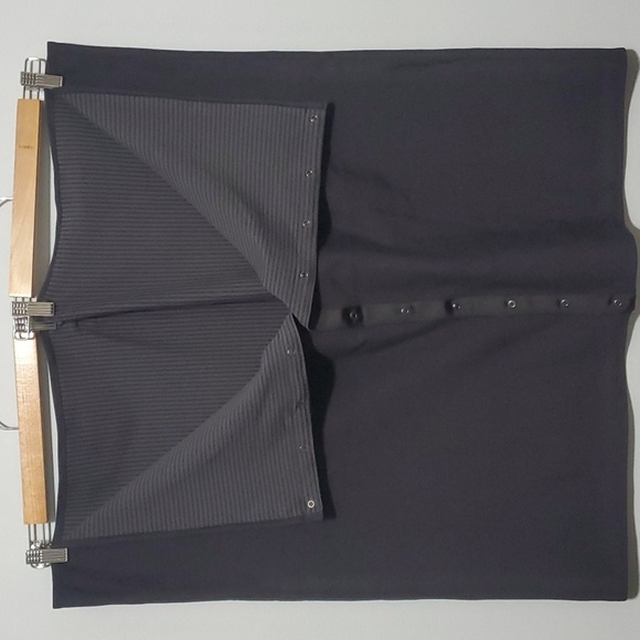 Lululemon accessory women's sz 60x28 shawl scarf / workout wrap black gr… - Picture 1 of 6
